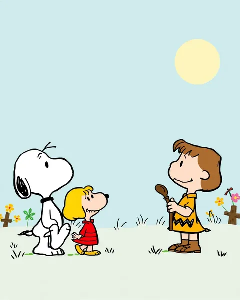 Images de cartoons de Snoopy pour des produits dérivés et des campagnes publicitaires