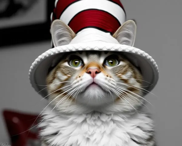 Images de chats joueurs dans des chapeaux pour le fun