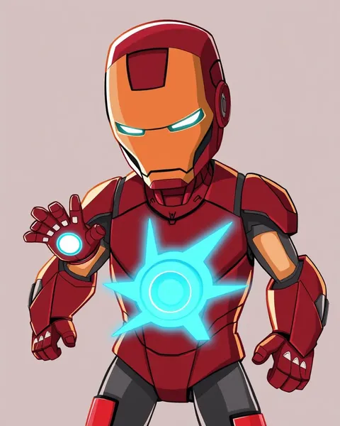 Images de comic book de Iron Man