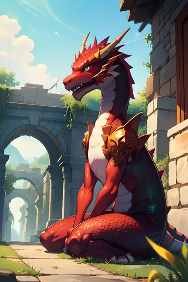 Images de dragons animés pour les chercheurs d'aventures