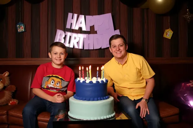 Images de joyeux anniversaire du cousin, célébré avec joie