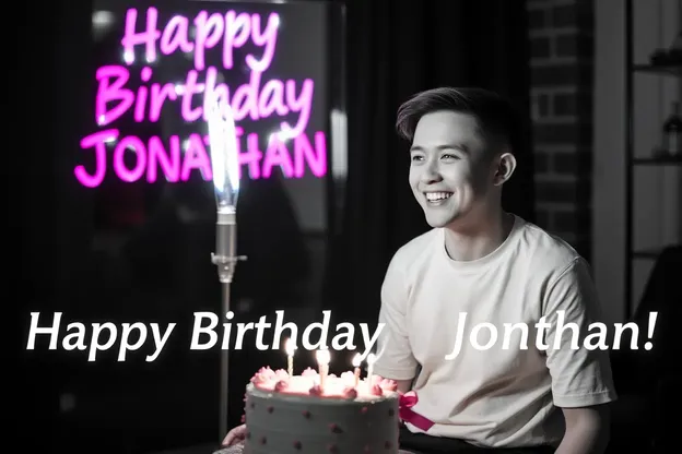 Images de joyeux anniversaire pour Jonathan et souhaits joyeux