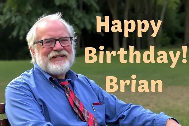 Images de l'anniversaire de Brian, célébrations à savourer