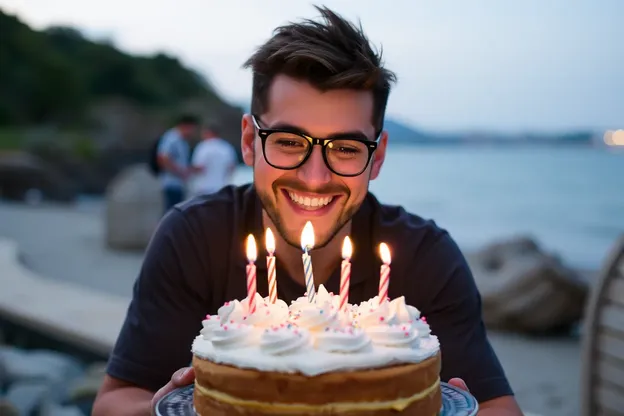 Images de naissance de Sean avec des ballons colorés vifs