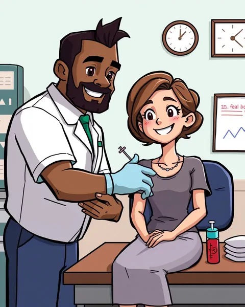 Images de phlébotomie de cartoon pour l'éducation médicale