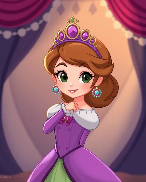 Images de princesse cartoon mignonne pour les enfants