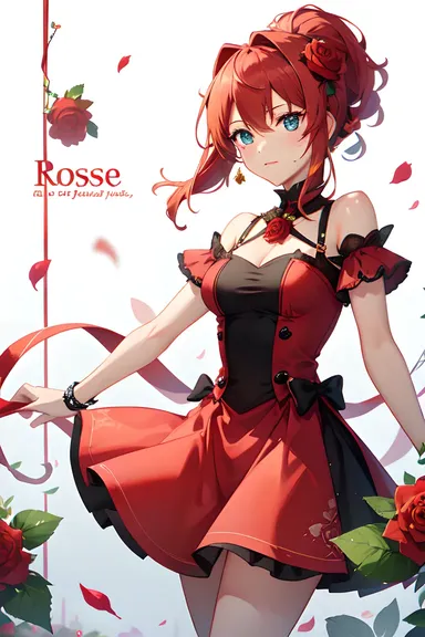 Images de rose animées : représentations visuelles énchantées