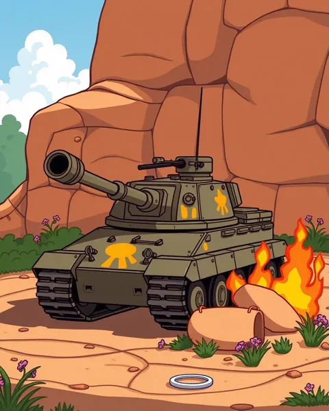 Images de tank cartoon excitantes à voir