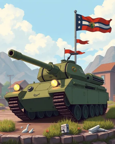 Images de tanks en cartoon : un art unique