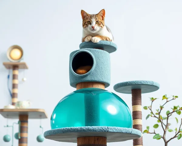 Images de tour de chats : structures de fun et de jeux pour félins