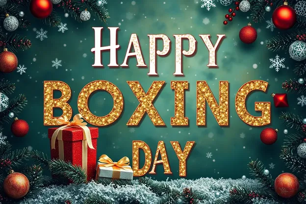 Images du Jour de Boxe pour une Occasion Joyeuse