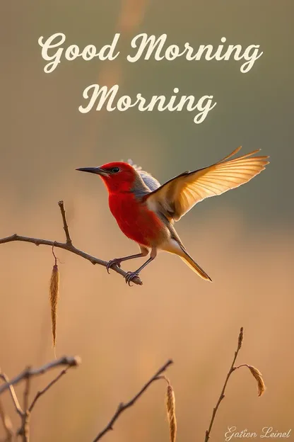 Images du Matin des Oiseaux pour des Scènes de Matin Calme