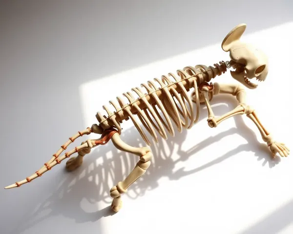 Images fascinantes de squelettes de chats pour les amateurs d'anatomie