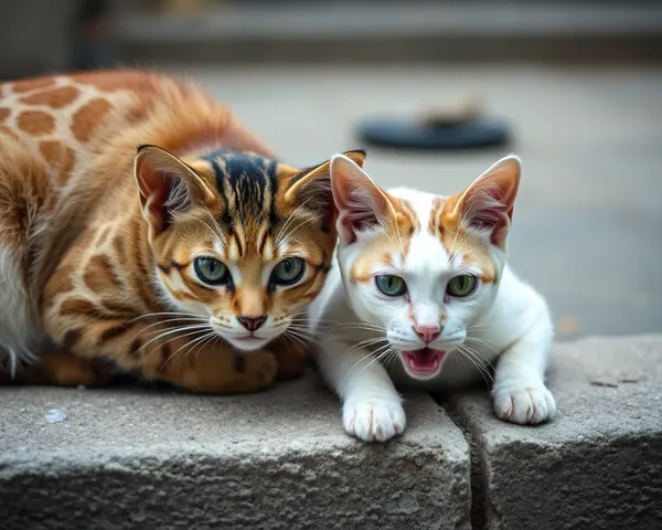 Images maudites de chats emplissent mon cœur