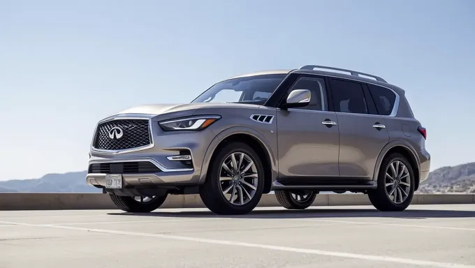 Infiniti QX80 2025 débute avec un espace intérieur renforcé