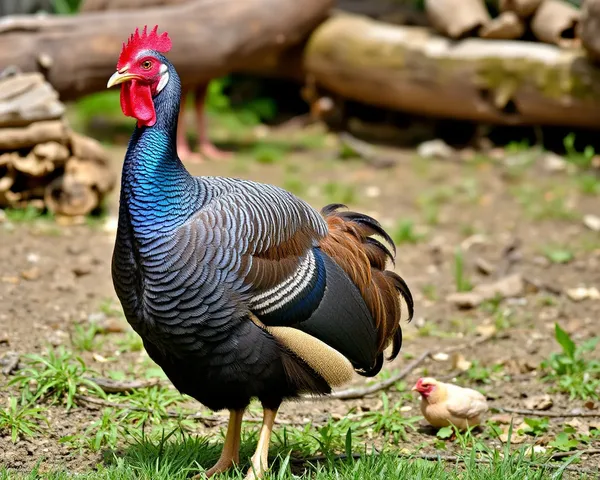 Informations sur l'image de Pavo Real et ses œufs au format PNG