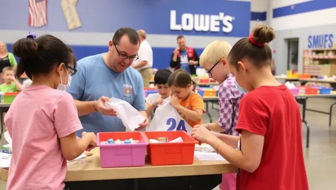 Inscription à l'atelier Lowes Kids 2025 : Ouverture en ligne maintenant