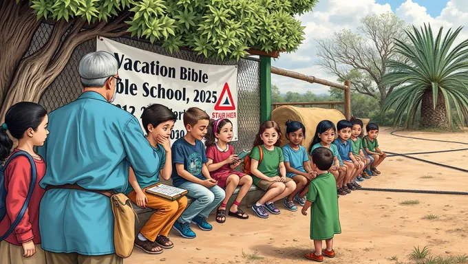 Inscrivez-vous maintenant pour l'école biblique de vacances 2025, activités