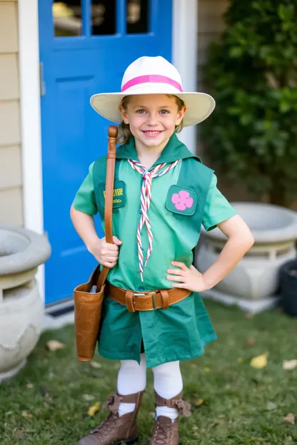 Inspiration de costume de uniforme de guide des scouts