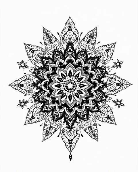 Inspiration et signification de mandalas pour le design de tatouage