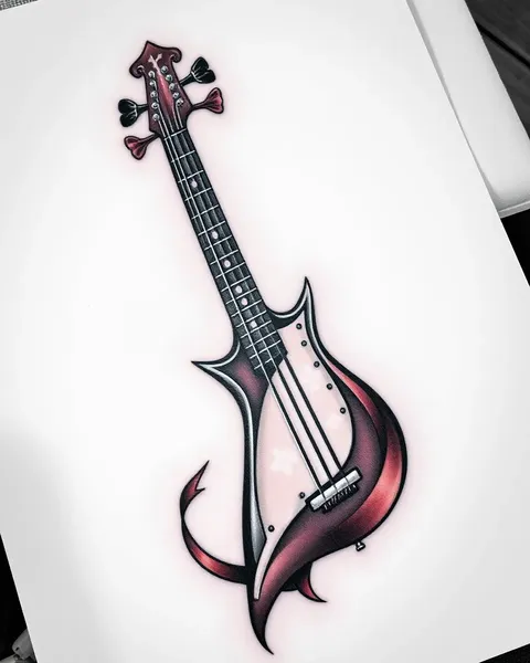 Inspiration pour le Design de Tatouage : Basse et Plus