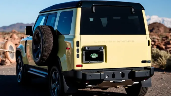 Intérieur et technologies du Land Rover Defender 2025