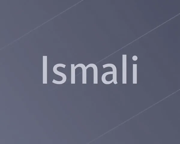 Ismaili PNG : Écusson Ismaili