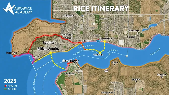 Itinéraire de l'Académie spatiale Rice 2025 dévoilé