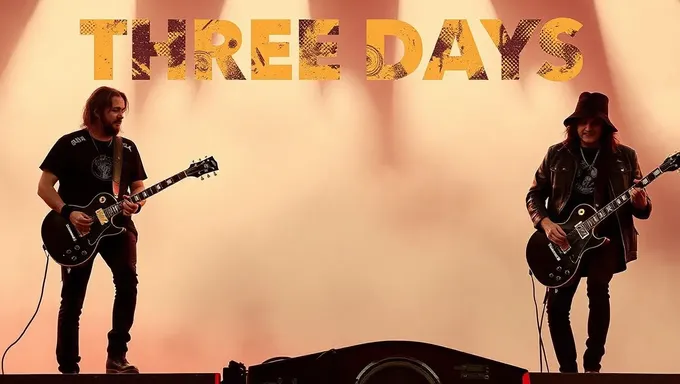 Itinéraire de tournée de Three Days Grace 2025 dévoilé