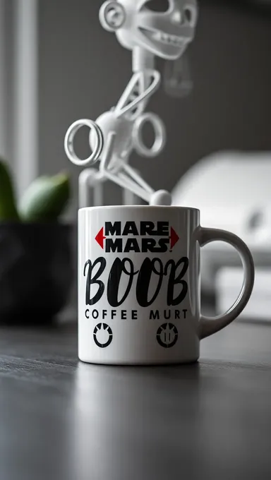 Je utilise ma tasse en forme de seins chaque jour