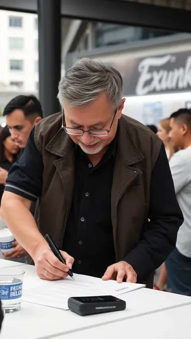 Jensen Huang signe des seins en public