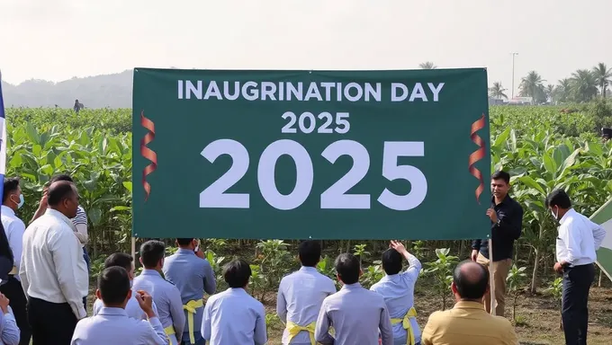 Jour D'Inauguration 2025 : Le Futur Se Dévoile