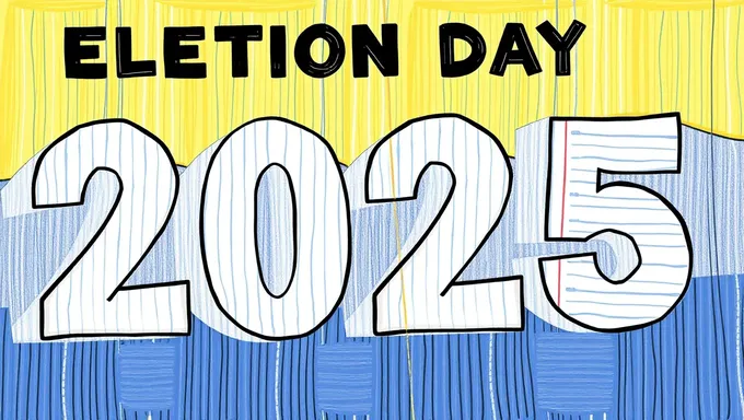 Jour d'élection 2025 : l'avenir se dévoile