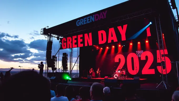 Jour de Green Day 2025 : Tournée confirmée avec de nouvelles étapes