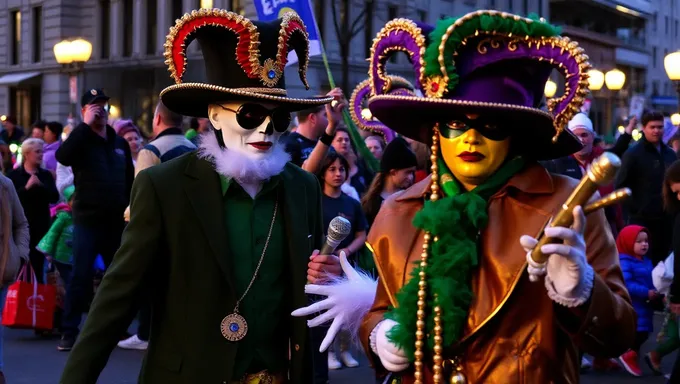 Jour de Mardi Gras 2025 marque un festival de carnaval joyeux