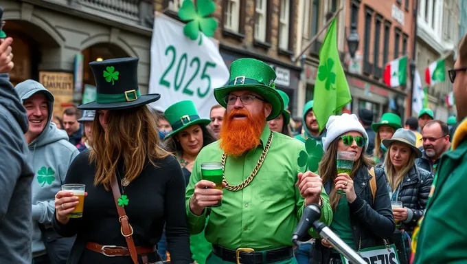 Jour de Saint-Patrick 2025 : défilés et festivals programmés