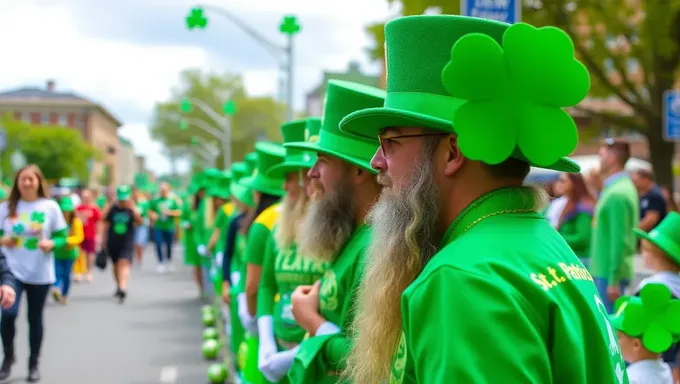 Jour de St-Patrick 2025 à Savannah : un jour de joie