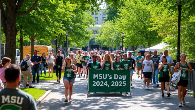 Jour de déménagement de l'État universitaire de l'État de l'État 2024-2025