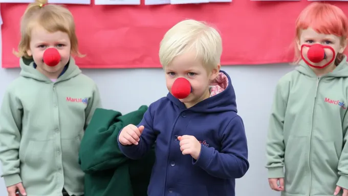 Jour de la Gueule Rouge 2025 apporte la joie aux enfants