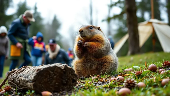 Jour de la Marmotte 2025 : prévisions de l'ombre et du temps