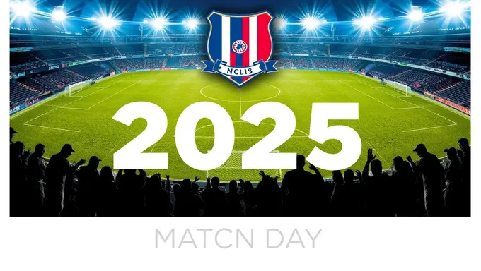 Jour de match 2025 annoncé pour un événement de football excitant