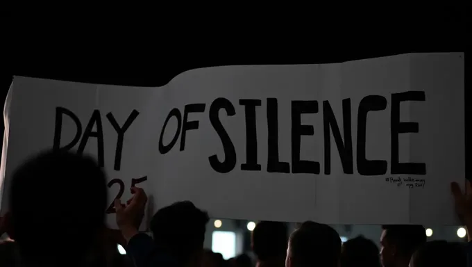 Jour de silence 2025 : appel à l'action