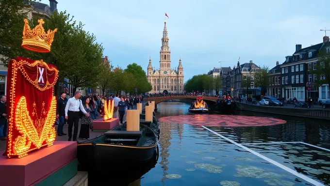 Jour du Roi d'Amsterdam 2025 : Attente de foule