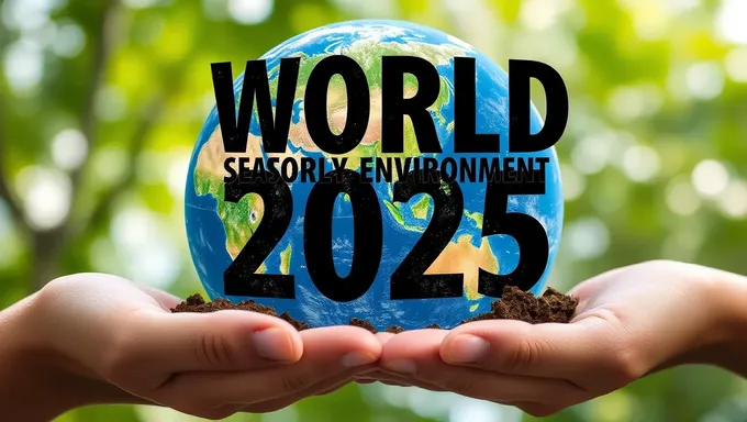 Jour fête de l'environnement mondial 2025 : sensibilisation à la conservation