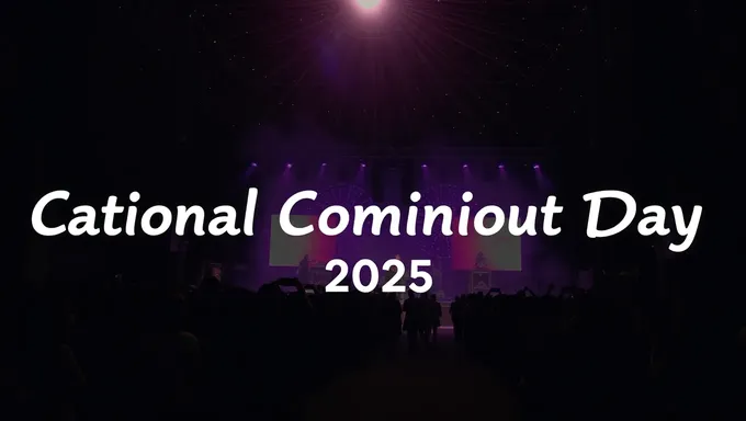 Jour national de coming-out 2025 célèbre la diversité et l'inclusion