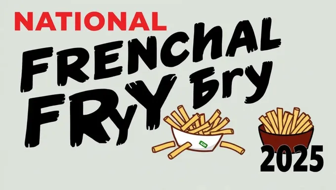 Jour national de la frite 2025 pour les amateurs de frites