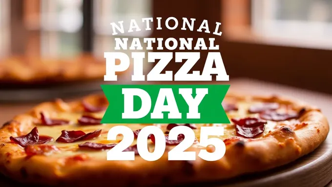 Jour national de la pizza 2025 : notez vos calendriers