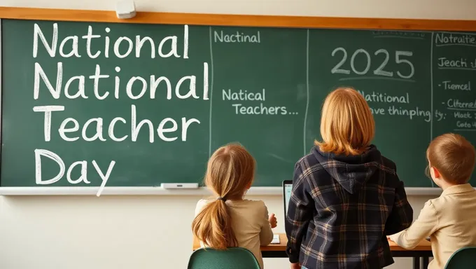 Jour national des enseignants 2025 : Hommage aux éducateurs