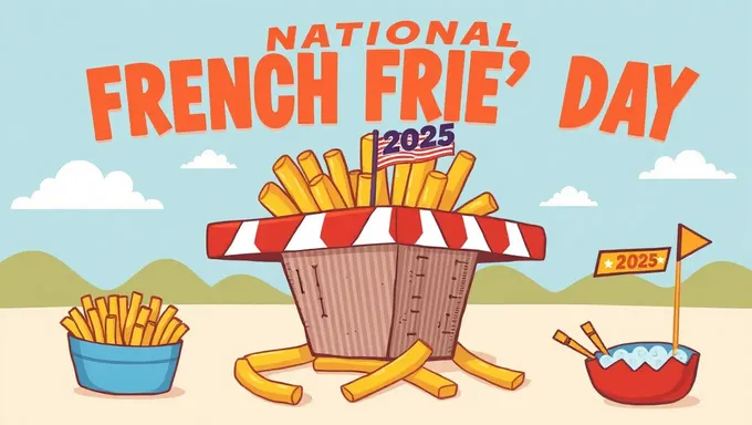 Jour national des frites françaises 2025 arrive bientôt