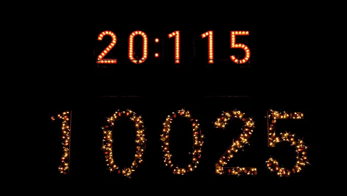 Jours jusqu'au 25 janvier 2025 : compteur